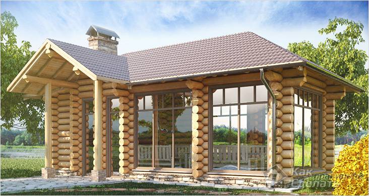 Закрытая беседка своими руками