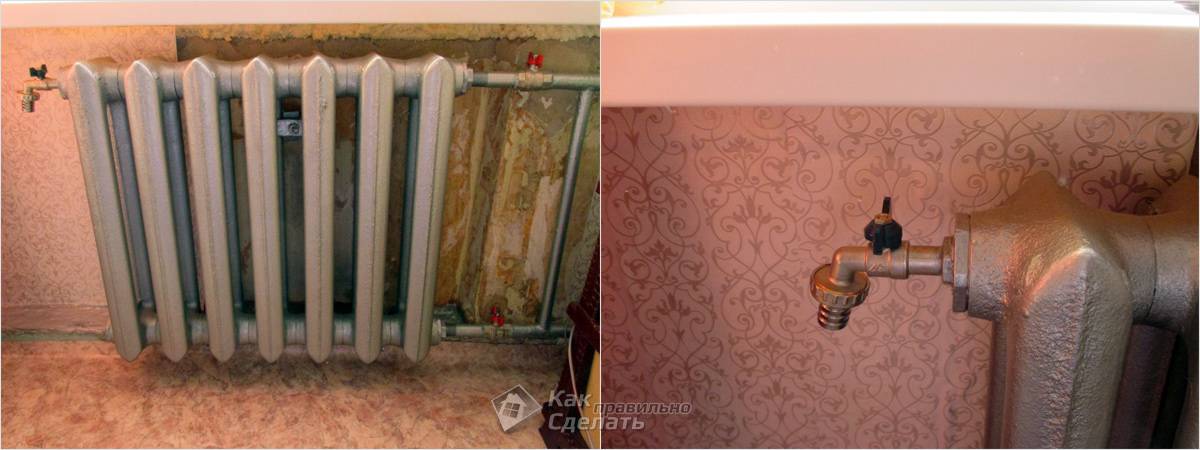 Замена батареи отопления в квартире своими руками: мастер класс