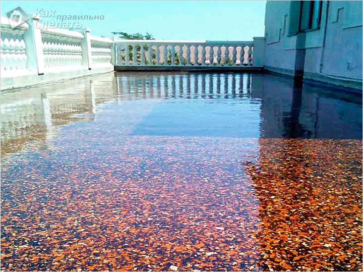 Жидкий пол своими руками