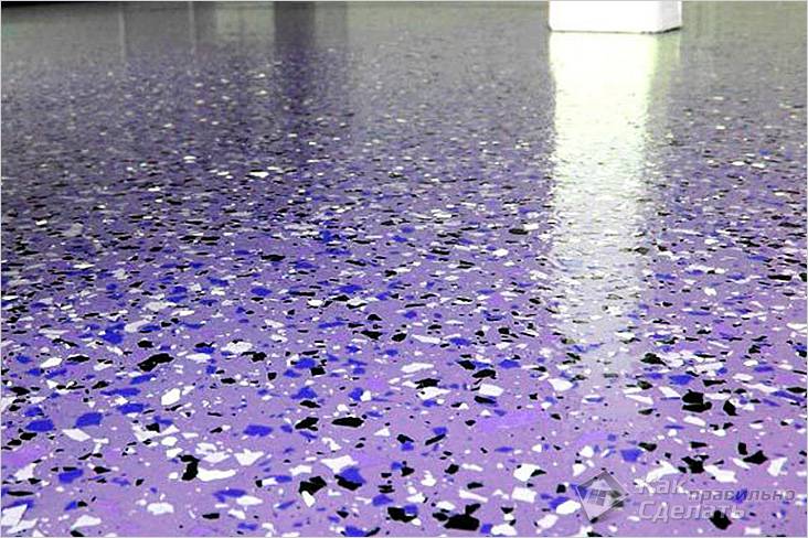 Жидкий пол своими руками