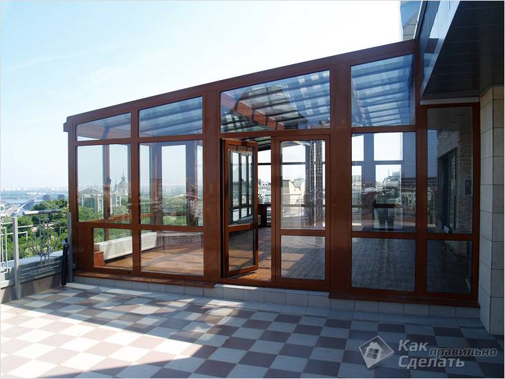 Зимний сад в частном доме своими руками