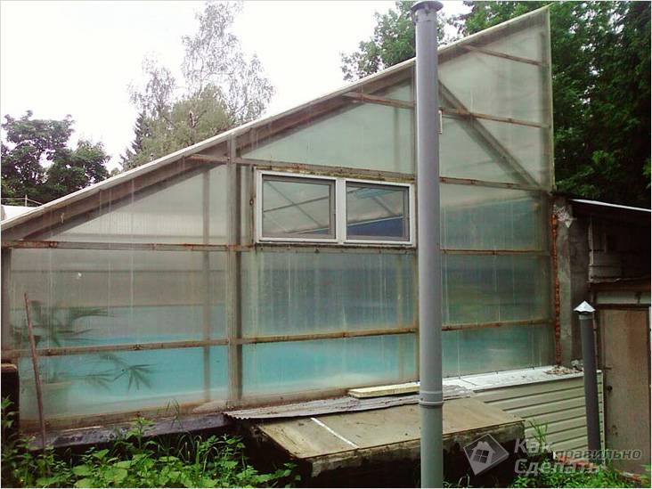Зимний сад в частном доме своими руками