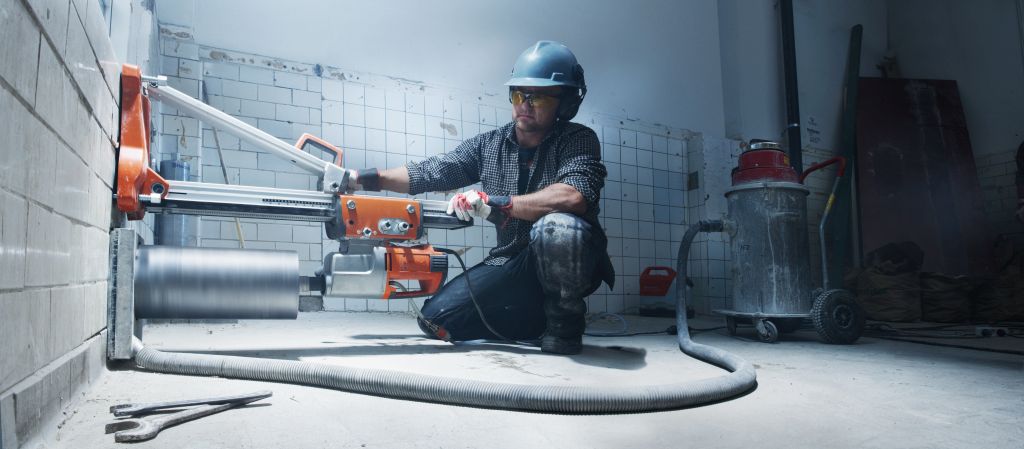 алмазное сверление бетона