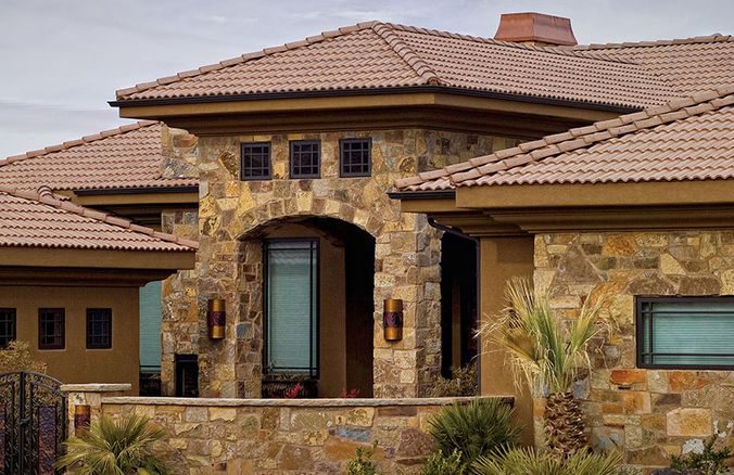 Черепиця для даху: натуральна цементно-піщана