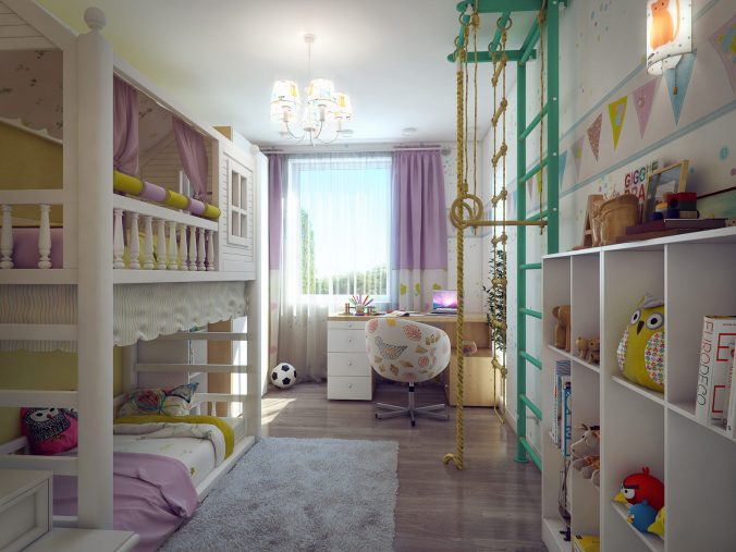 Дизайн дитячої спальні