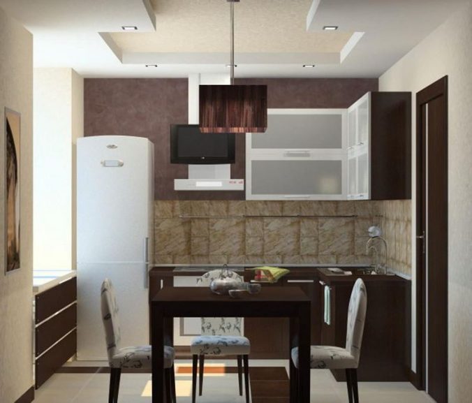 Фото інтер’єрів маленьких кухонь