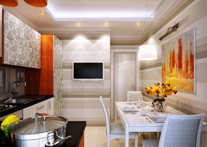 Фото інтер’єрів маленьких кухонь