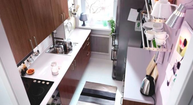 Фото інтер’єрів маленьких кухонь