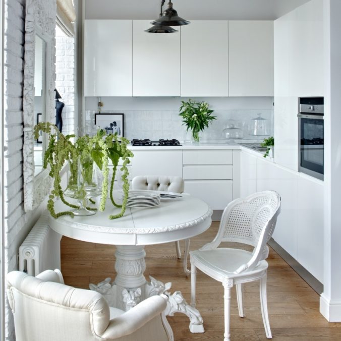 Фото інтер’єрів маленьких кухонь