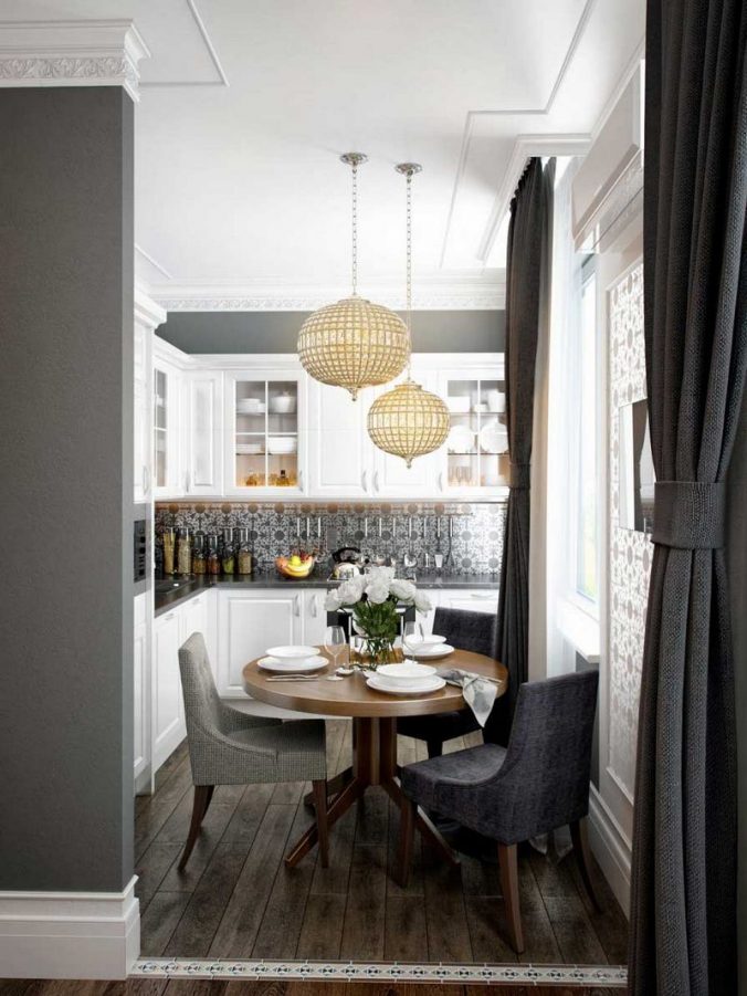 Фото інтер’єрів маленьких кухонь