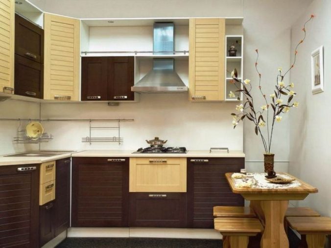 Фото інтер’єрів маленьких кухонь