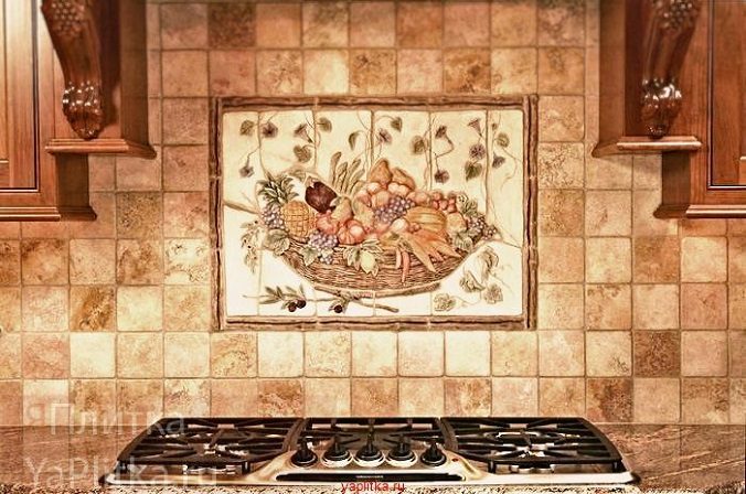 Фото плитки на кухні