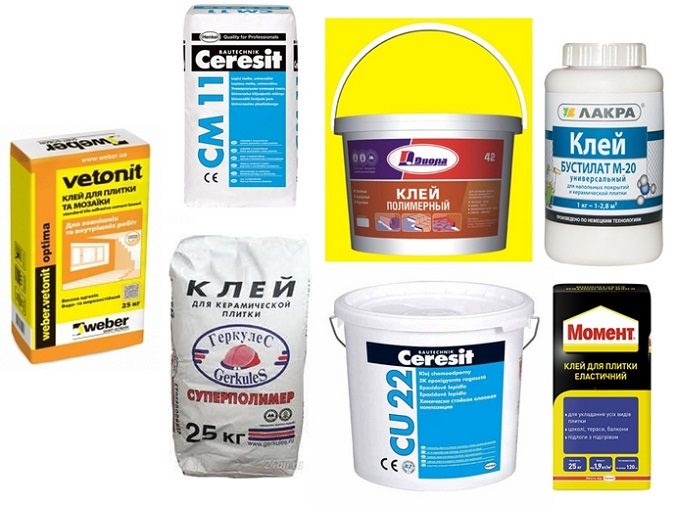 Клей для плитки