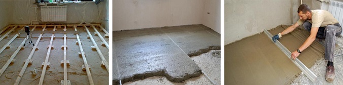 Маяки для стяжки підлоги