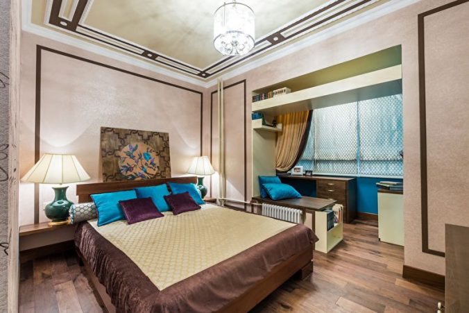 Інтер’єр спальні в хрущовці