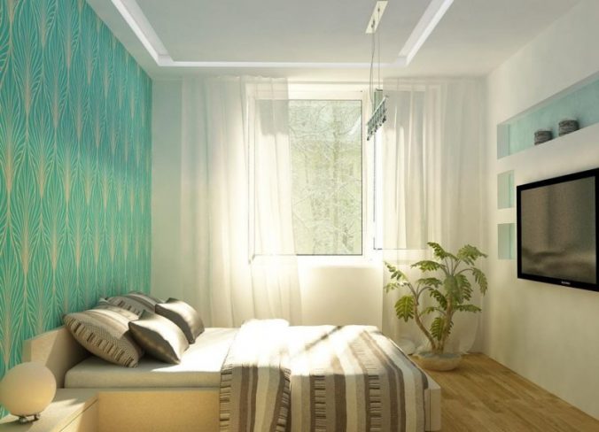 Інтер’єр спальні в хрущовці