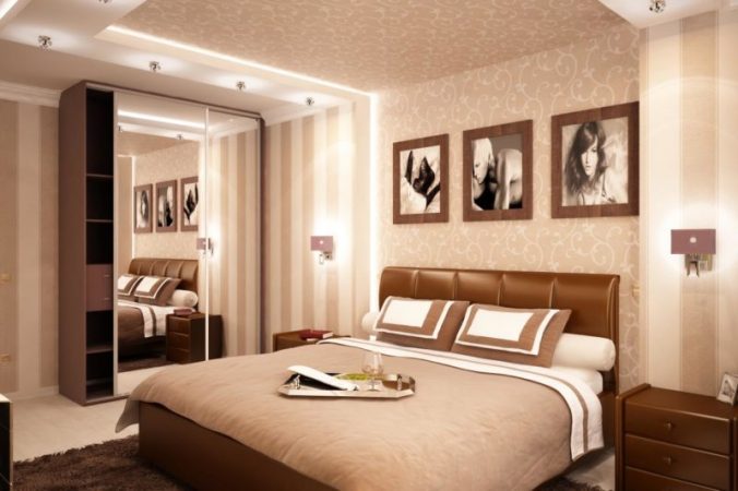 Інтер’єр спальні в хрущовці