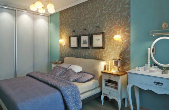 Інтер’єр спальні в хрущовці