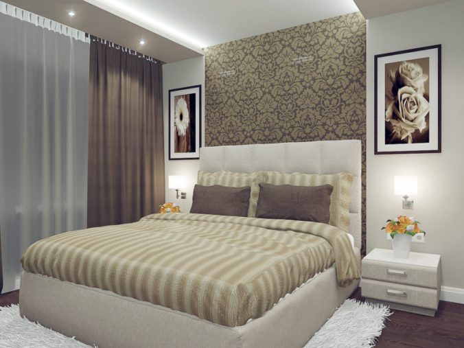 Інтер’єр спальні в хрущовці