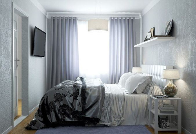 Інтер’єр спальні в хрущовці
