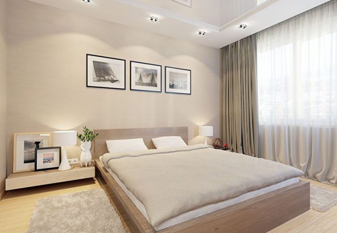 Інтер’єр спальні в хрущовці