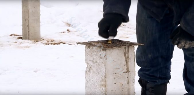 Пальовий фундамент своїми руками на ЖБ палях