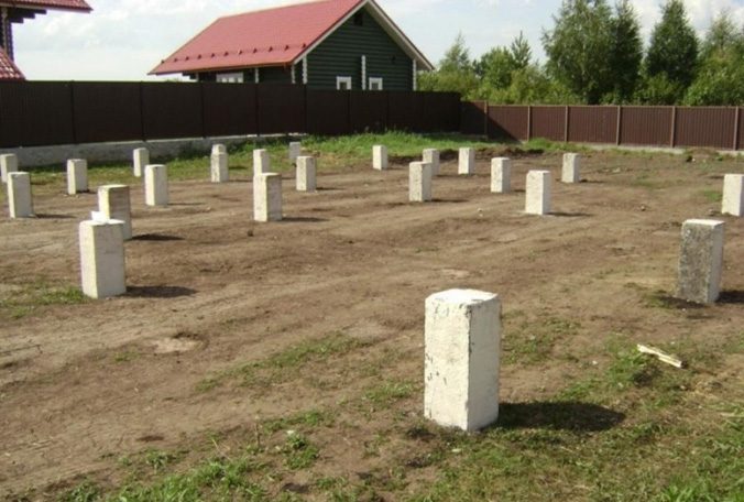 Пальовий фундамент своїми руками на ЖБ палях