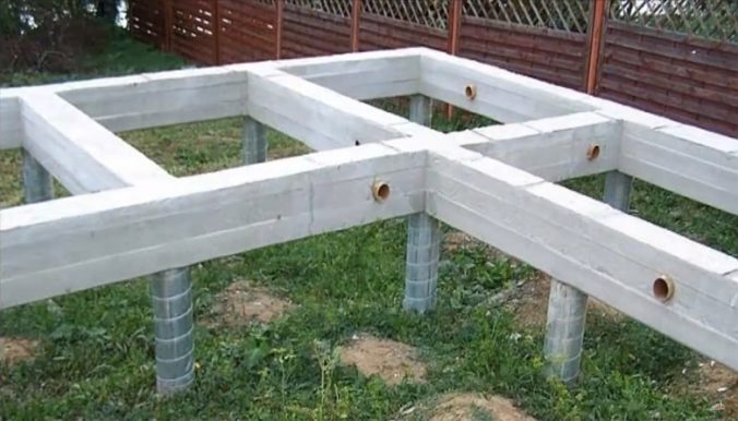 Пальово-ростверковый фундамент: пристрій, плюси та мінуси