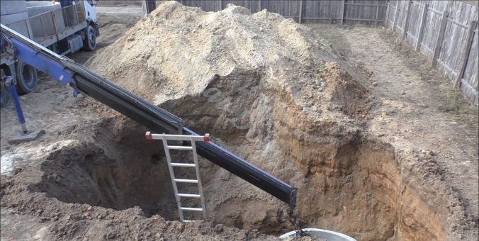 Септик своїми руками з бетонних кілець