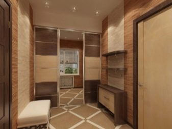 Шпалери в коридор, передпокій (121 фото): дизайн шпалер, вибір в передпокій з темними і світлими дверима, миються сірі і смугасті, білі і зелені шпалери в інтер’єрі