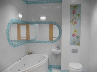 Ванна кімната у «хрущовці» (97 фото): дизайн кімнати маленького розміру, варіанти обробки, приклади інтер’єру стандартних малогабаритних кімнат