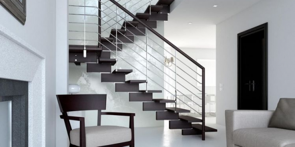 Особенности изготовления современных лестниц на металлическом каркасе