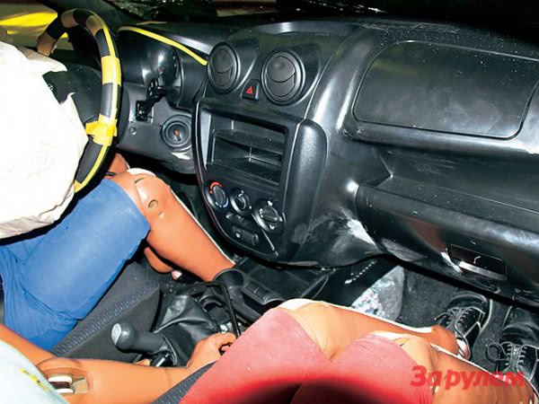 Как новая Lada Granta прошла первый краш-тест