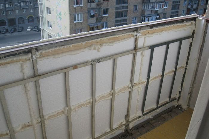 Как правильно утеплить балкон изнутри