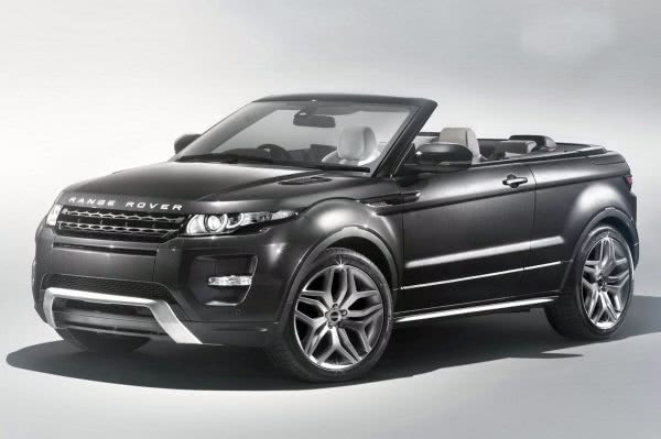 Новый кроссовер Range Rover Evoque лишили крыши