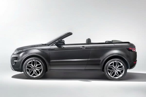 Новый кроссовер Range Rover Evoque лишили крыши