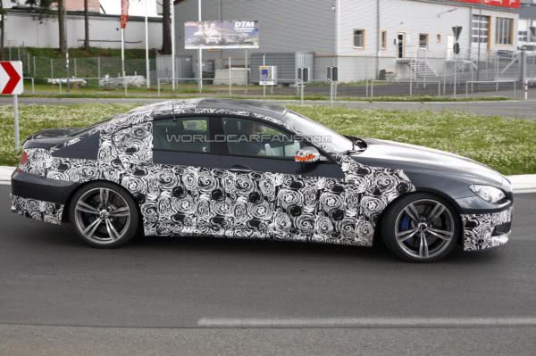 Новый спортседан BMW M6 засняли прямо на заводе