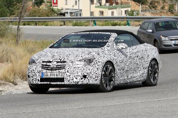 Opel Cascada готовят к первому показу на публике