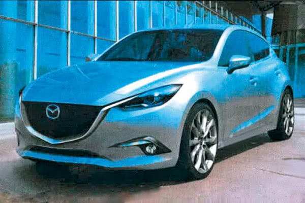 Первые изображения Mazda3 следующего поколения
