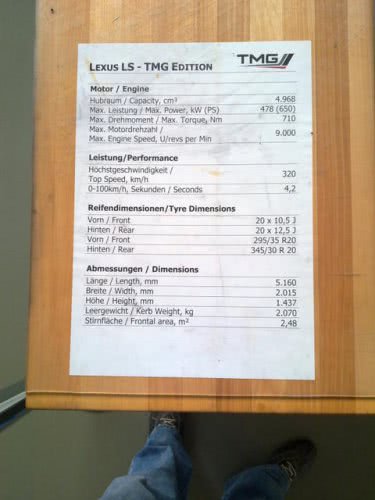 Самый мощный Lexus получил 650 «лошадок»