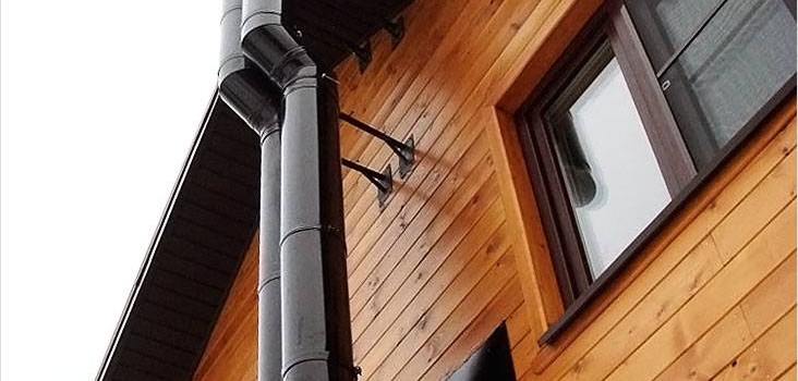 Як вивести димар через стіну