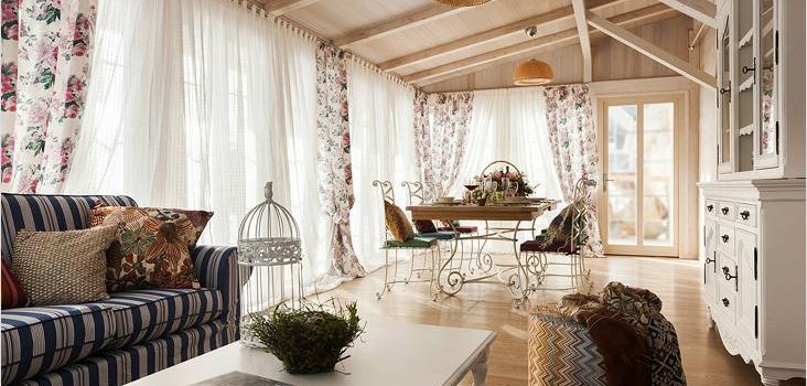 Портьєри в інтер’єрі квартири