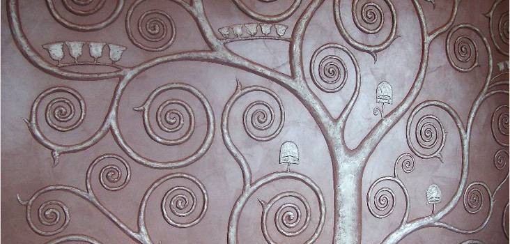 Рельєфна штукатурка своїми руками Рельєфна штукатурка своїми руками