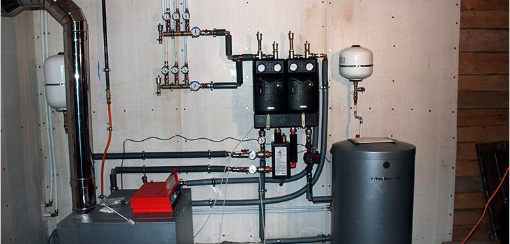 Установка газового котла своїми руками