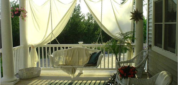 Веранда на дачі своїми руками