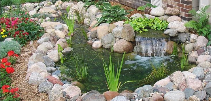 Водоспад на дачі своїми руками Водоспад на дачі своїми руками