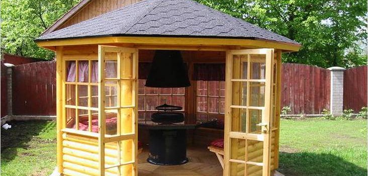 Кругла альтанка своїми руками Кругла альтанка своїми руками