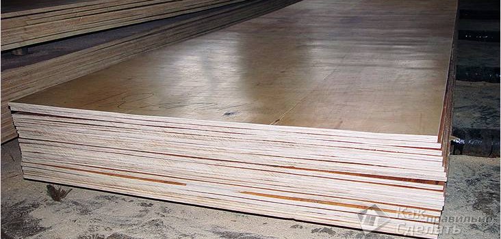 Вирівнювання підлоги фанерою своїми руками