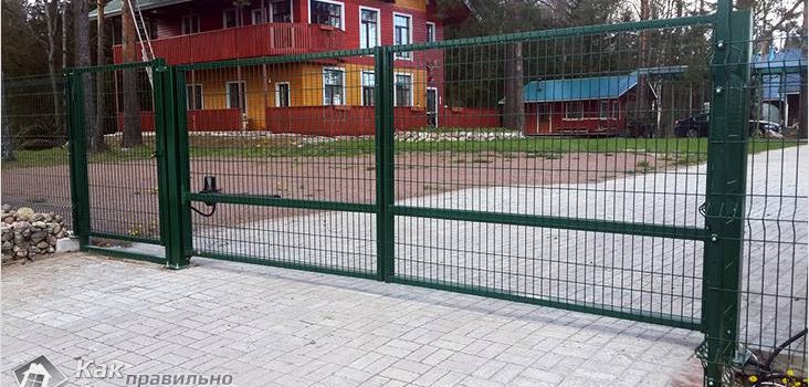 Залізні ворота своїми руками Залізні ворота своїми руками