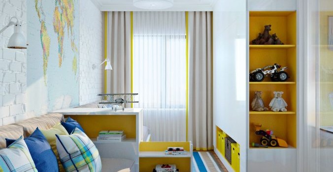 Дизайн дитячої спальні: варіанти для великих і маленьких кімнат, фото з прикладами